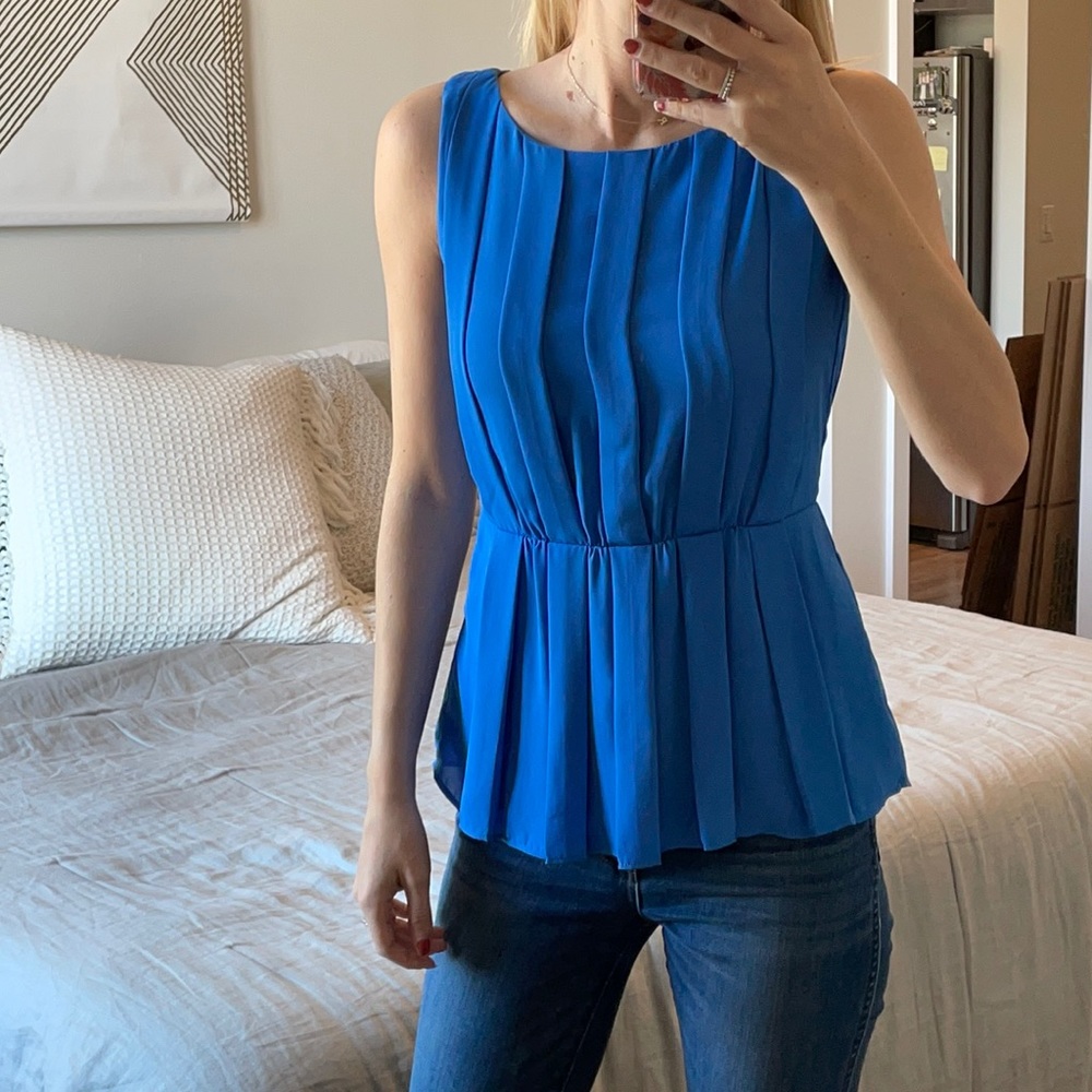 Banana Republic Pleated Top